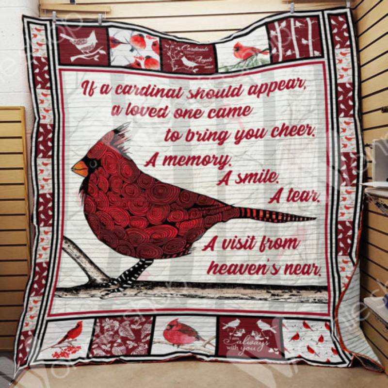 Cardinal Bird Blanket DCB2001 82O36