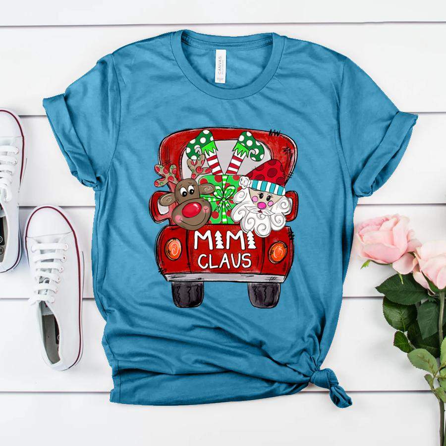 Personalized Mimi Claus Christmas Shirt