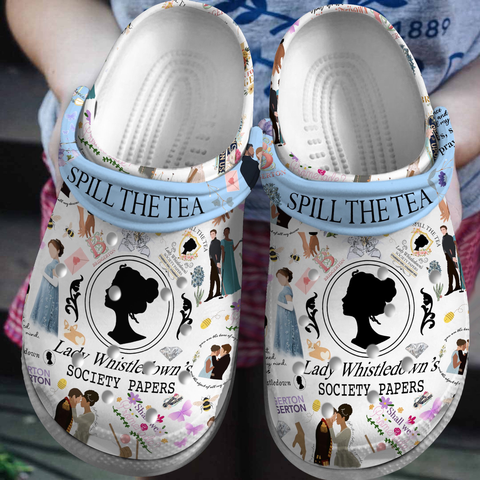 Bridgerton Tv Series Crocss Clogs For Men Women And Kid Tr1805641506-1