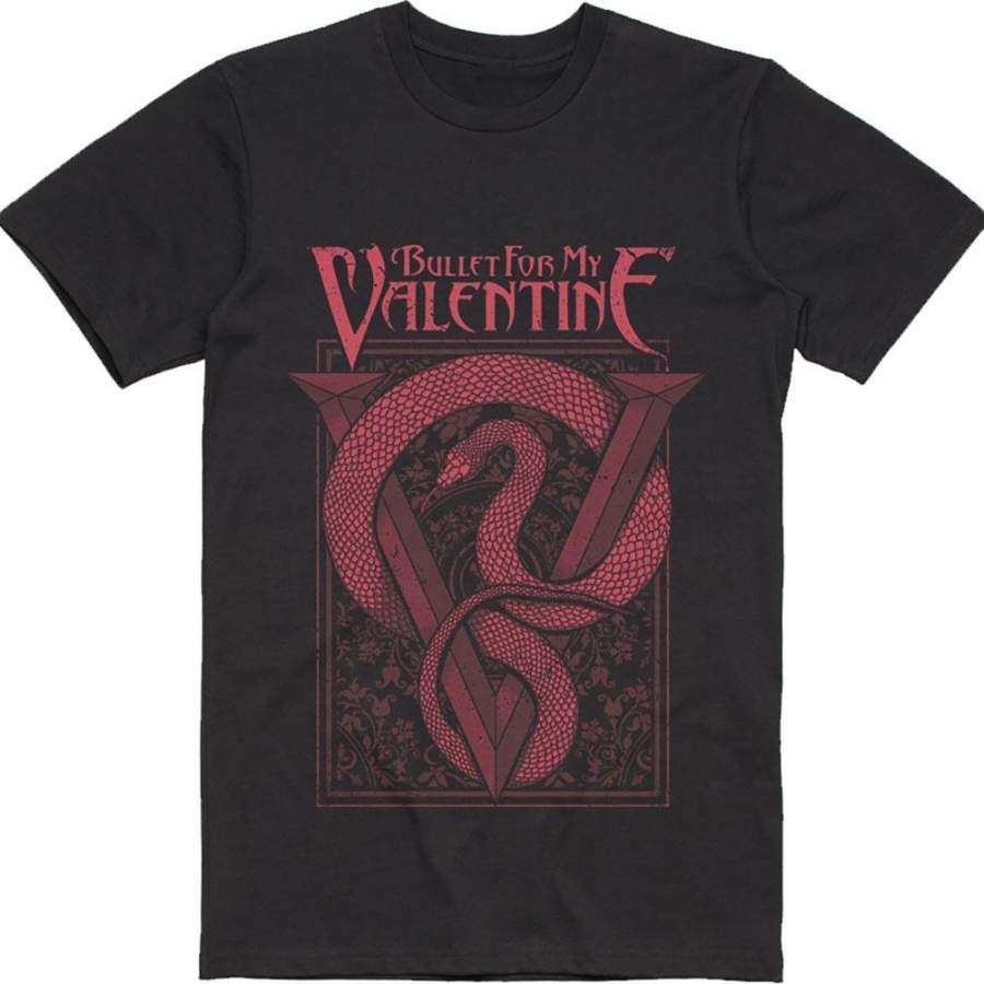 Bullet For My Valentine – Red Snake Unisex Shirt