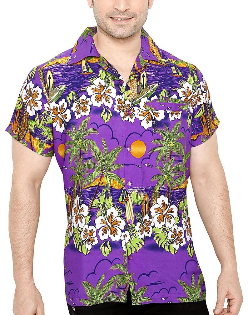 Vacation Beach Multicolor Unique Design Hawaiian Shirt Dhc18064163