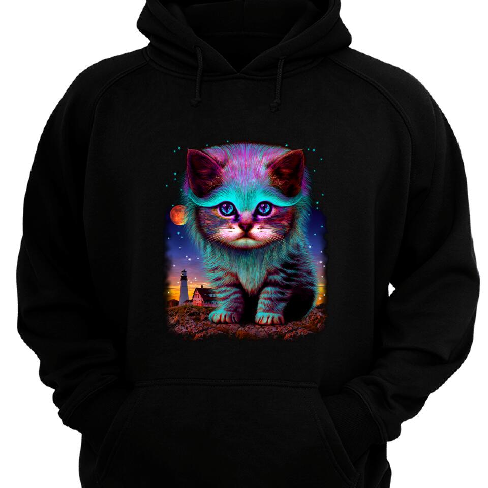 Space Galaxy Cat Hoodie, Best Gift For Cat Lover – Trending Personalized