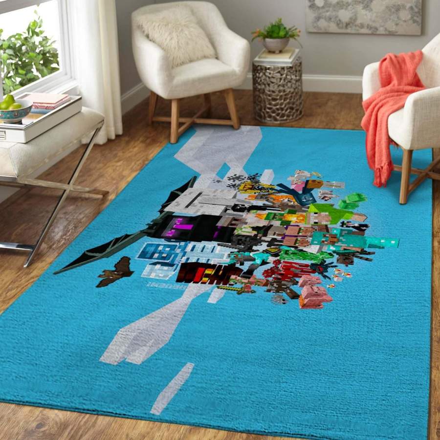 Minecraft Area Rug M30103