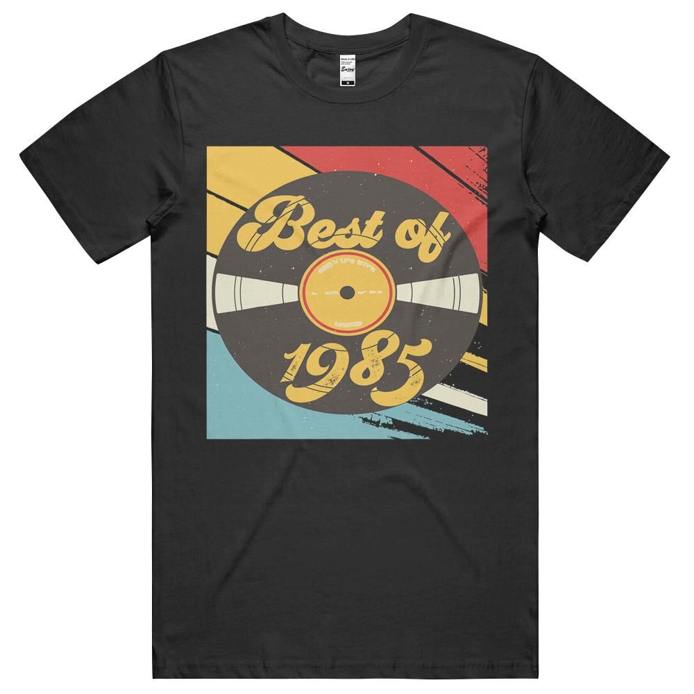 36th Birthday Gift Vinyl Record Vintage 1985 Unisex Shirt