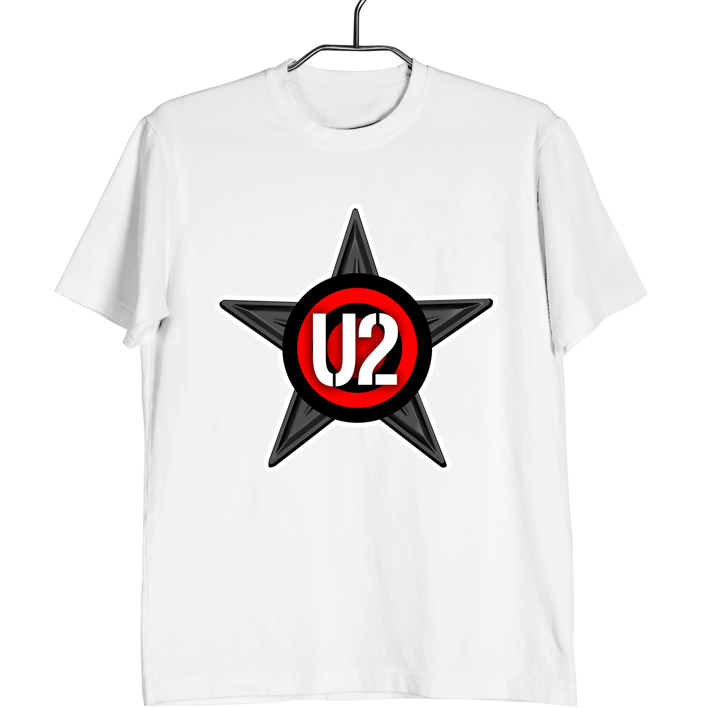 U2 Logo Star Man’s Tee T-Shirt