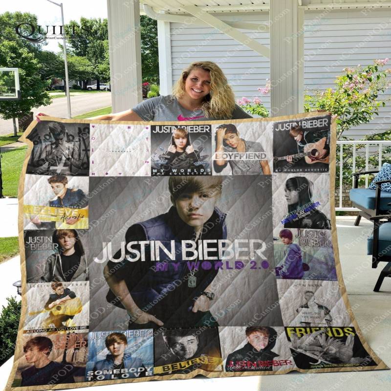 Justin Bieber Albums Quilt Blanket For Fans Ver 17 – Plumosu Store