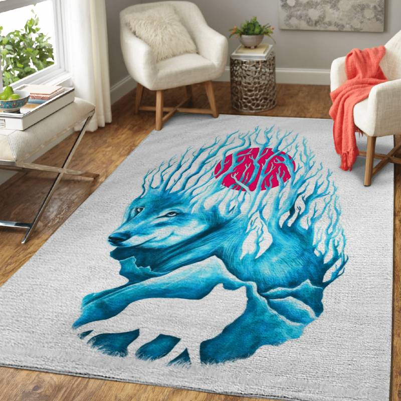 Wild Winter – Animals Area Rug Carpet