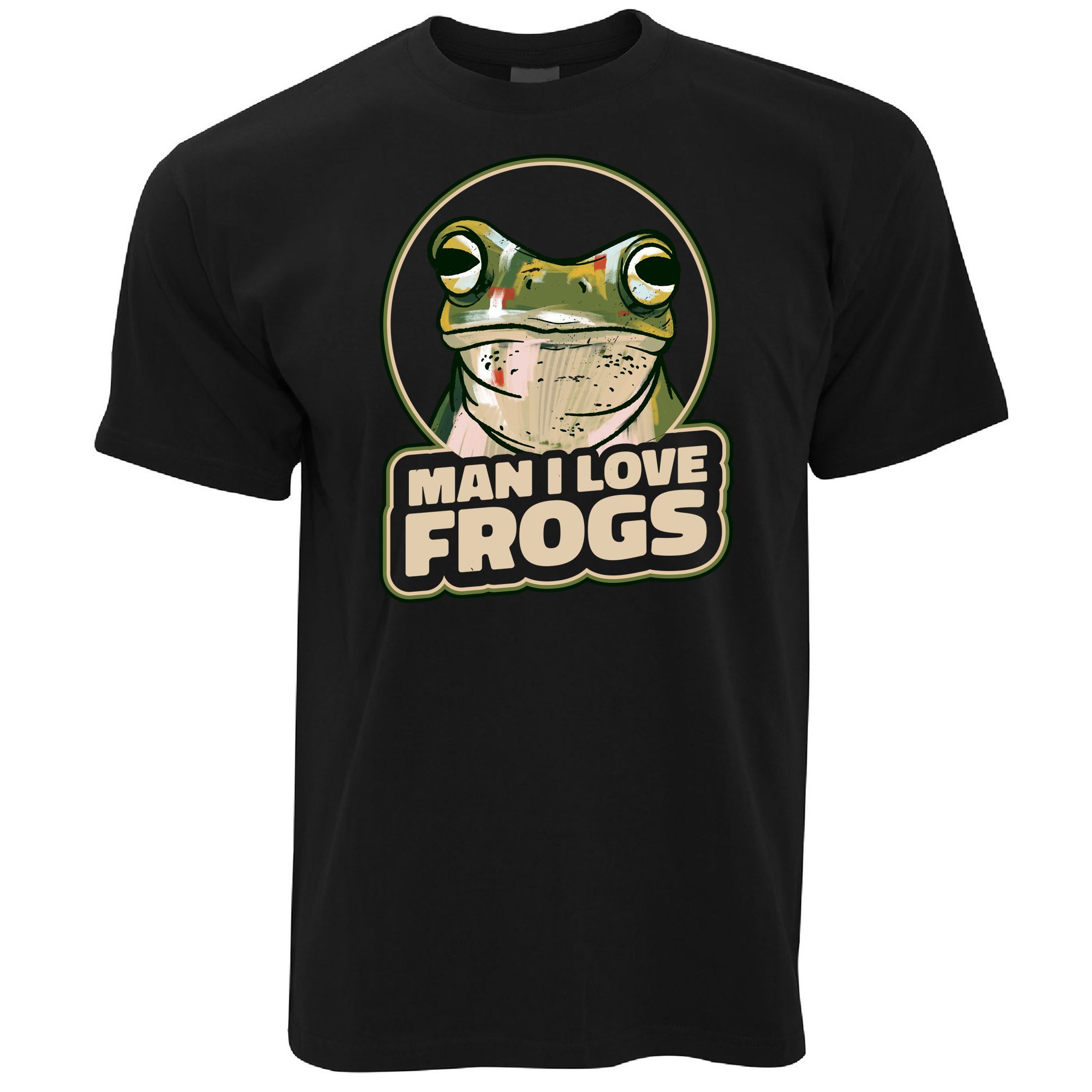 Man I Love Frogs T Shirt