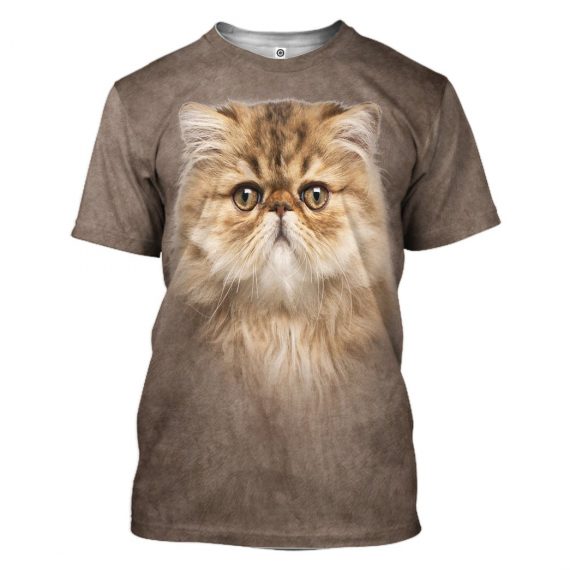 3D Persian Cat All Over Print Unisex Tshirt For Cat Lovers