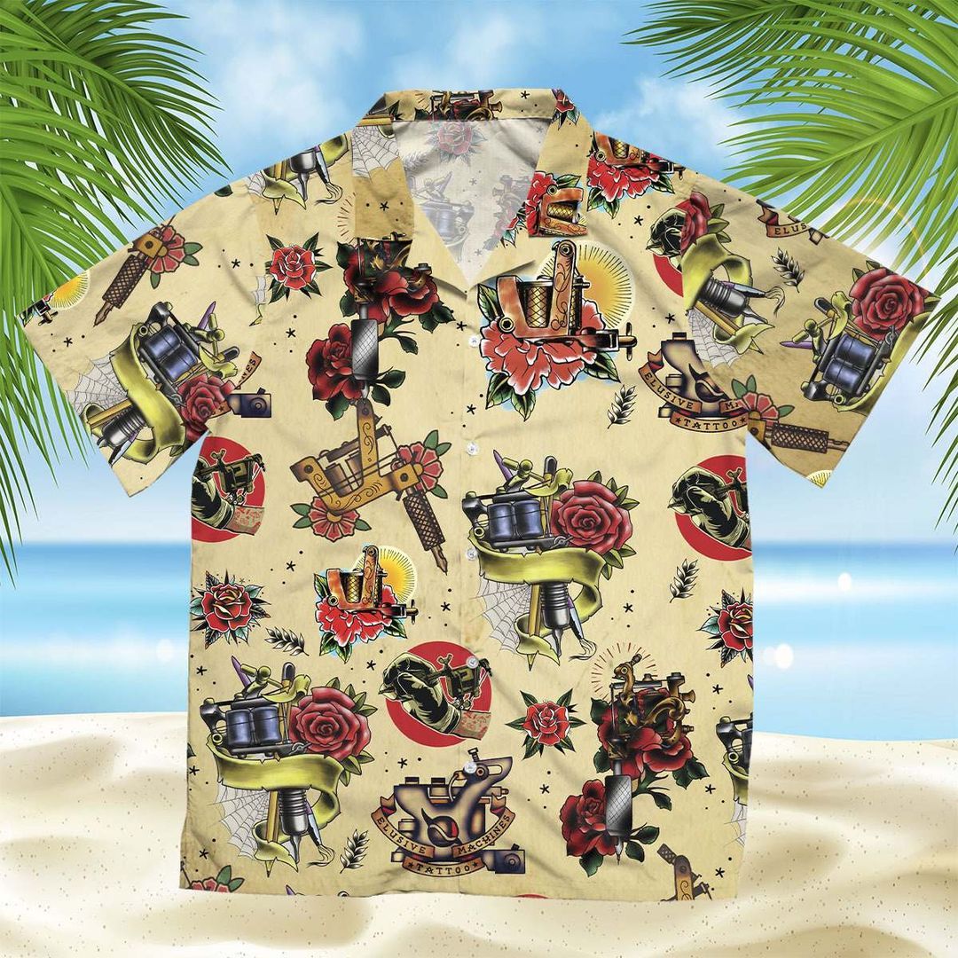 Tattoo Tan Amazing Design Hawaii Shirt Ha108034