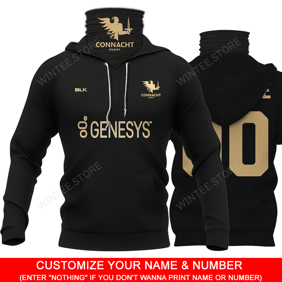 07Connacht001 – CUSTOMIZE YOUR NAME & NUMBER – HOT SALE 3D PRINTED