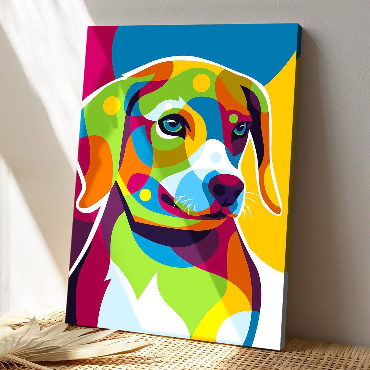 Little Puppy Dog – Dog Pictures – Dog Canvas Poster – Dog Wall Art – Gifts For Dog Lovers – Furlidays