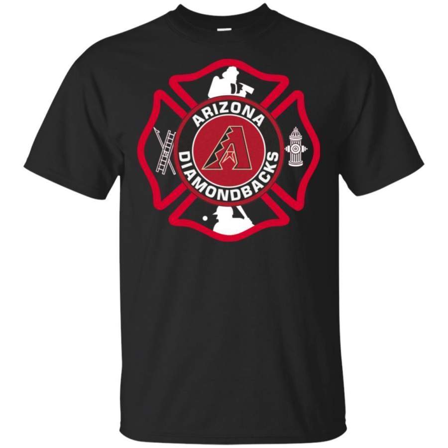 This Firefighter Loves Arizona Diamondbacks T-shirt Fan