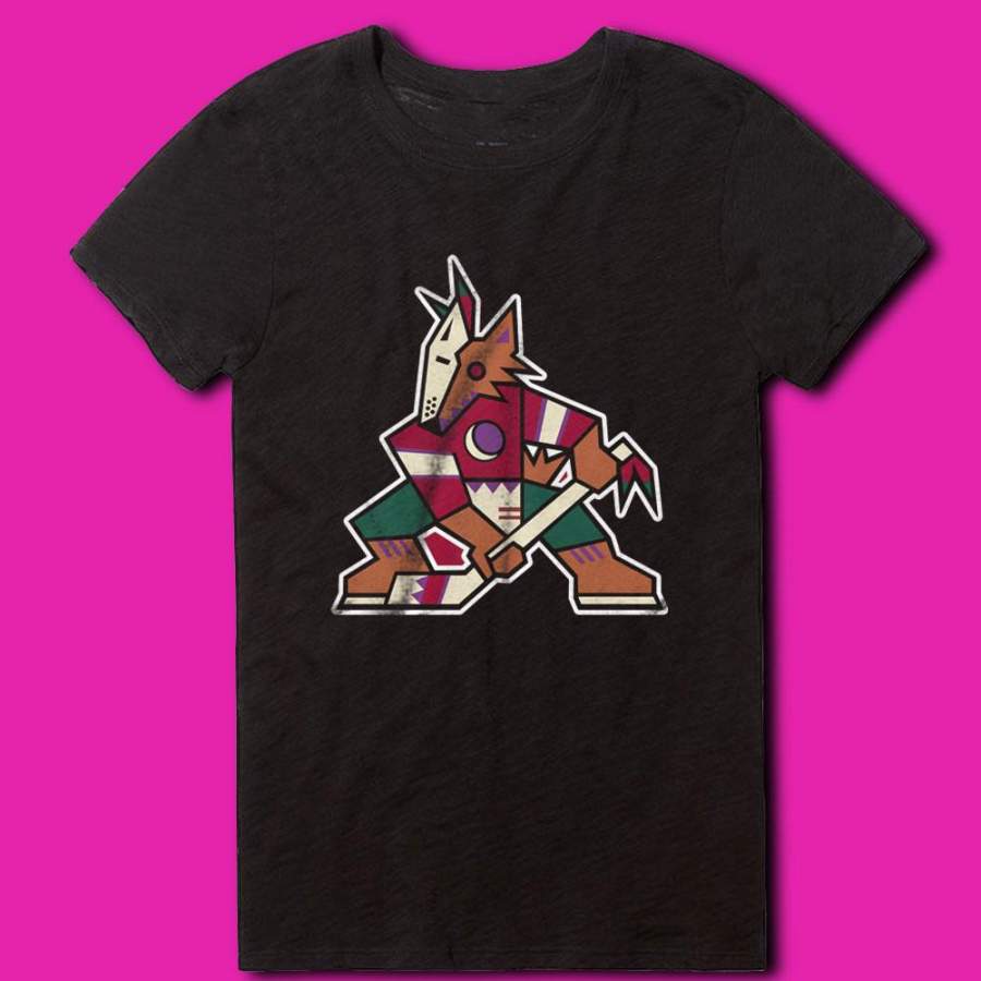 Arizona Phoenix Coyotes Old Vintage Logo Women’S T Shirt