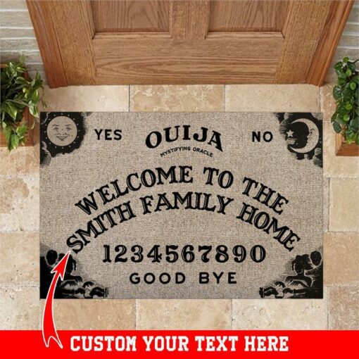 3D Custom Doormat – Ouija Welcome Home Doormat