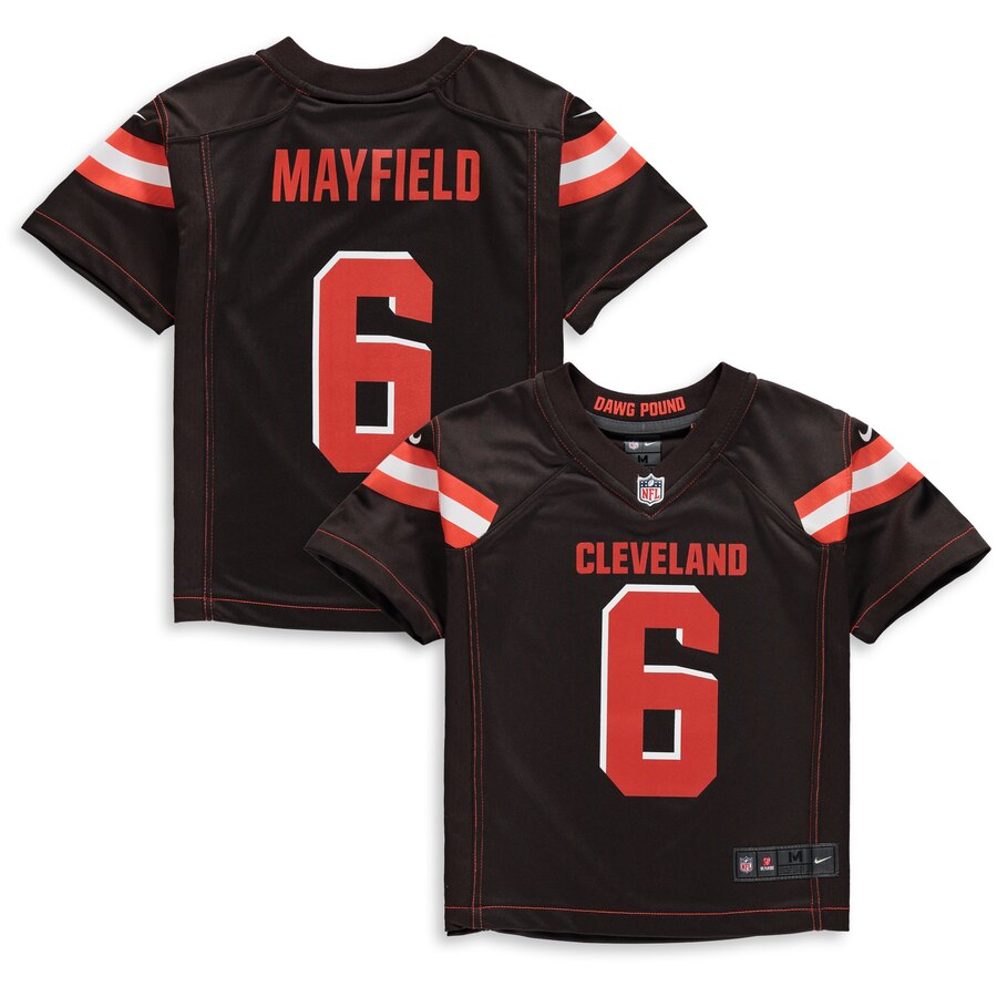 Baker Mayfield Cleveland Browns Nike Preschool Game Jersey – Brown