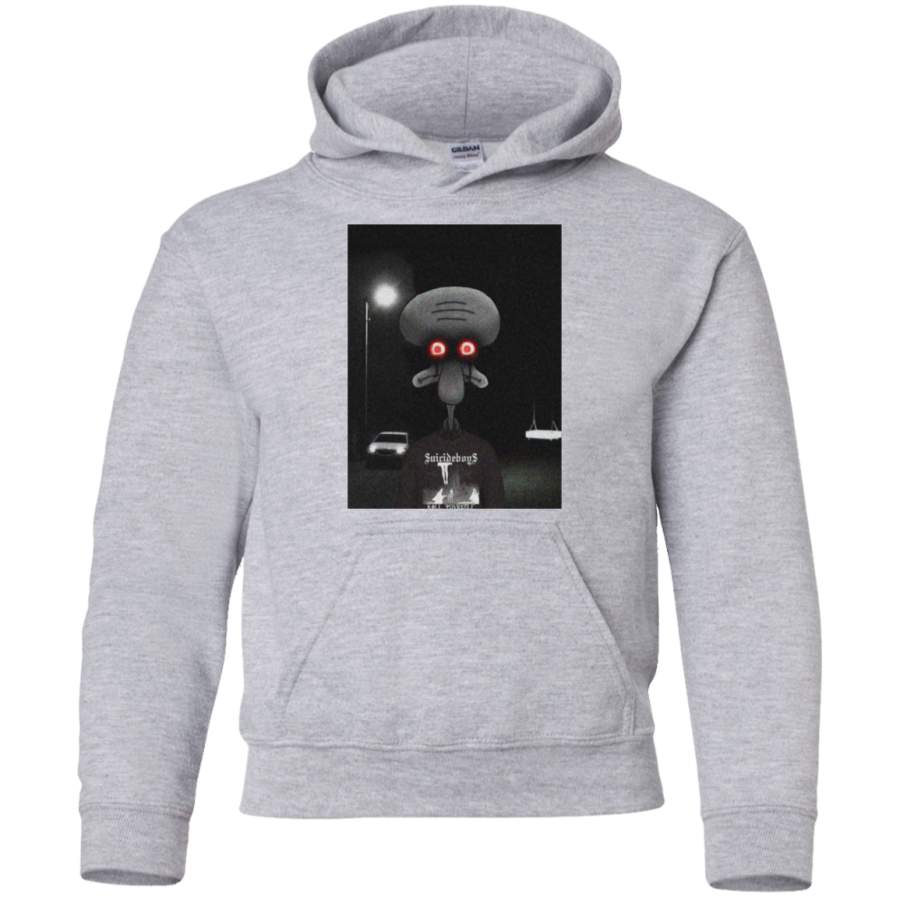 AGR Squidward Suicide Youth Pullover Hoodie