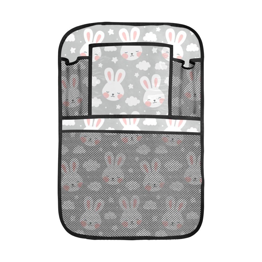 Rabbit Cloud Pattern Car Seat Back Organizer