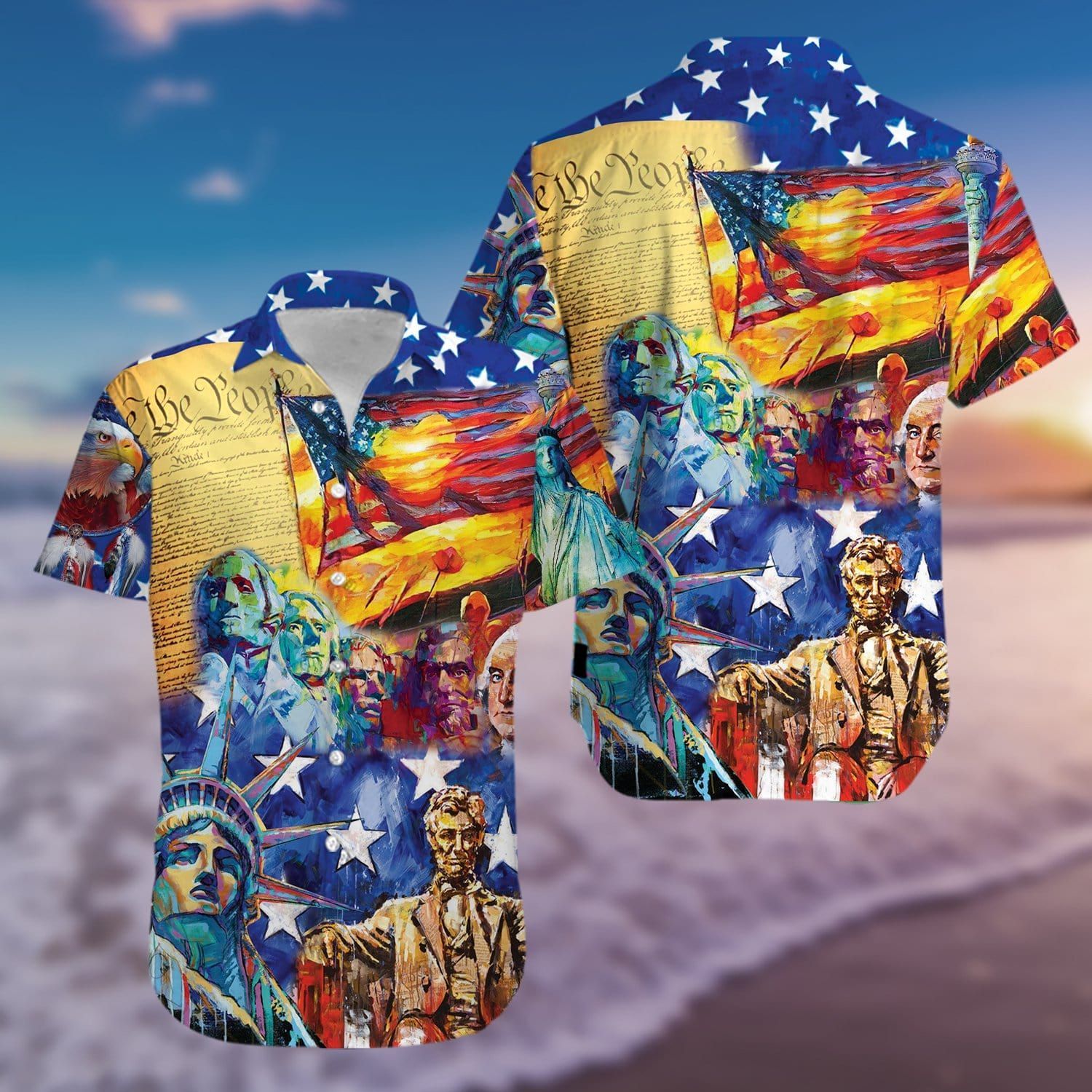 My Patriotic Heart Beats Red White And Blue Hawaii Ha106019