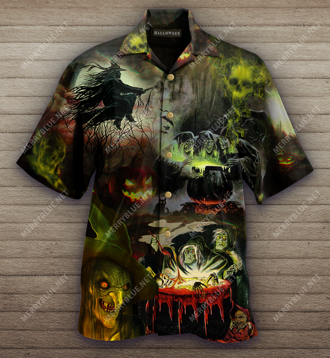 Witches Noticed You Halloween Hawaiian Shirt