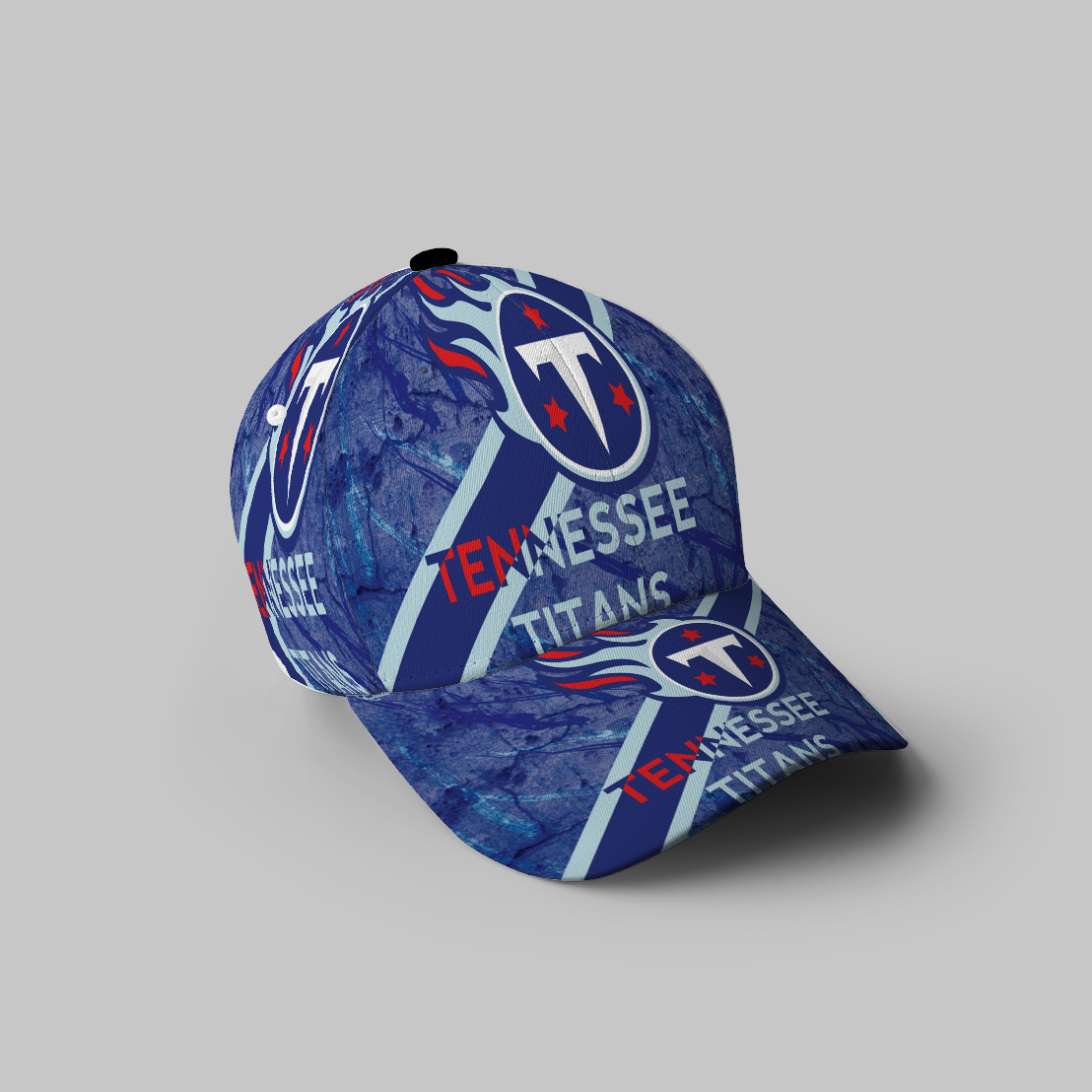 Tennessee Titans Emblem V2 3D Printing Baseball Cap Classic Hat