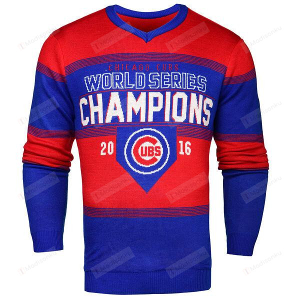 Chicago Cubs  Ugly Christmas Sweater, All Over Print Sweatshirt