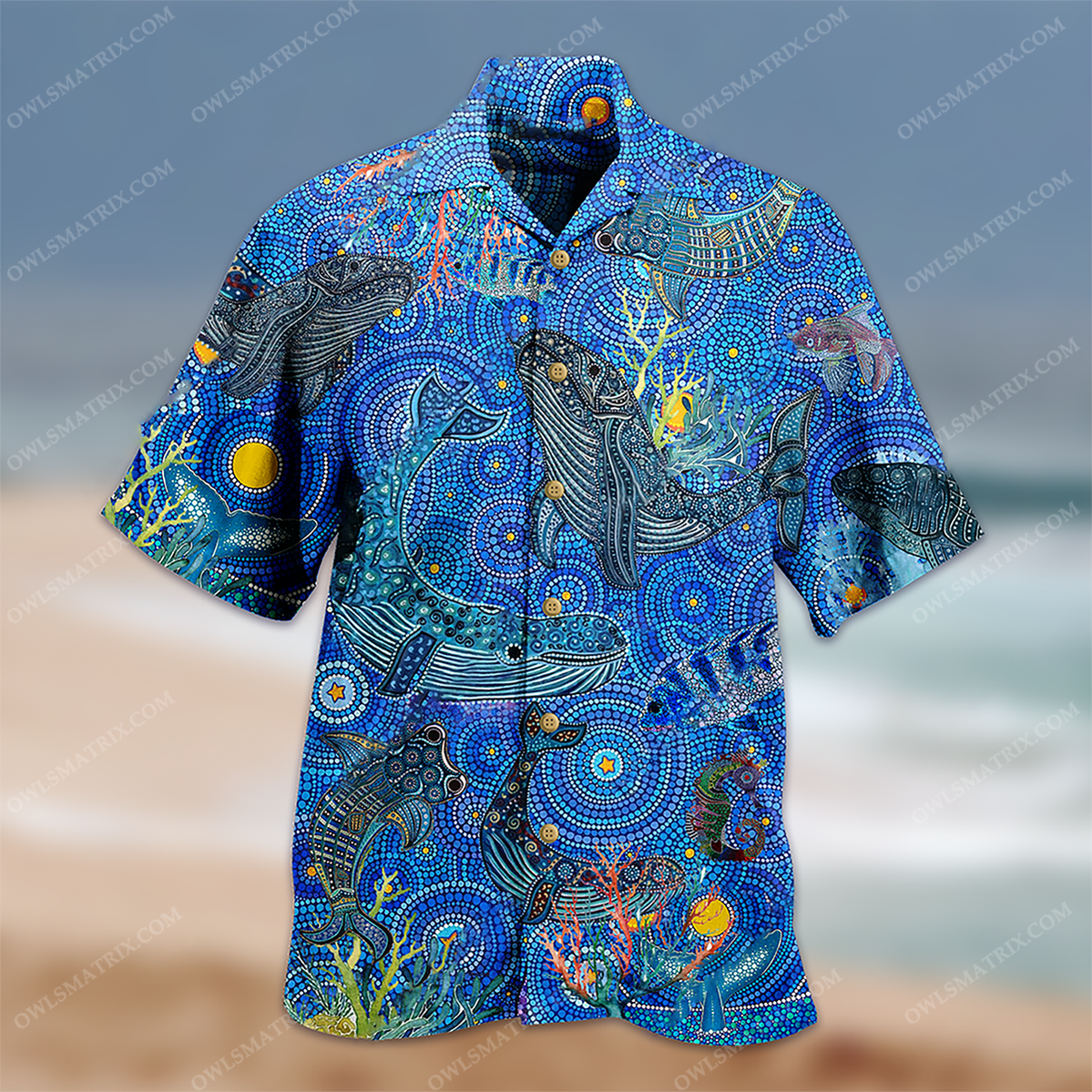 Whale Love Animals Limited – Hawaiian Shirt