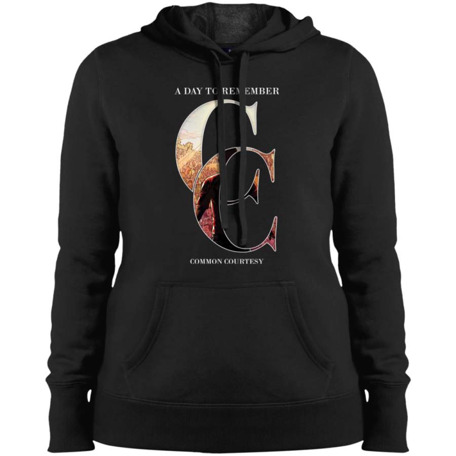 A Day To Remember Common Courtesy Ladies’ Pullover Hoodie