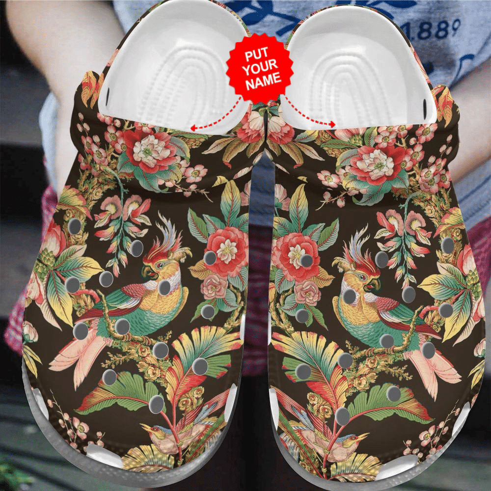 Colorful Crocs – Parrot Tropical Clog Shoes For Men And Women