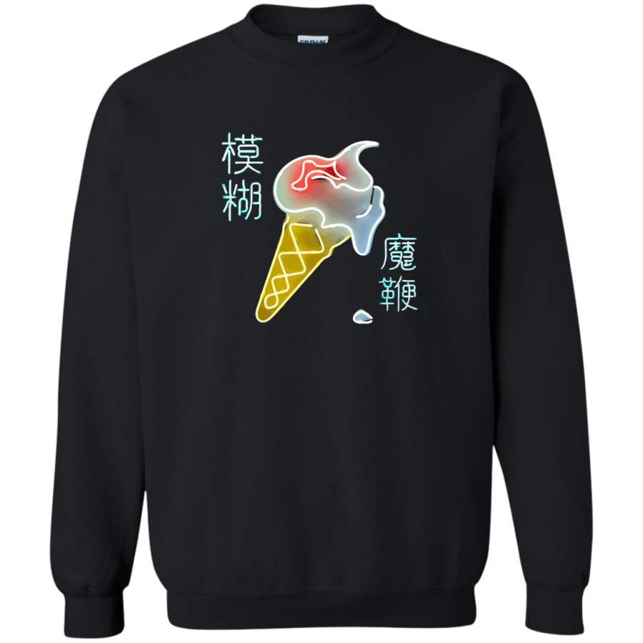 AGR The Magic Whip Neon (Blur) Crewneck Pullover Sweatshirt