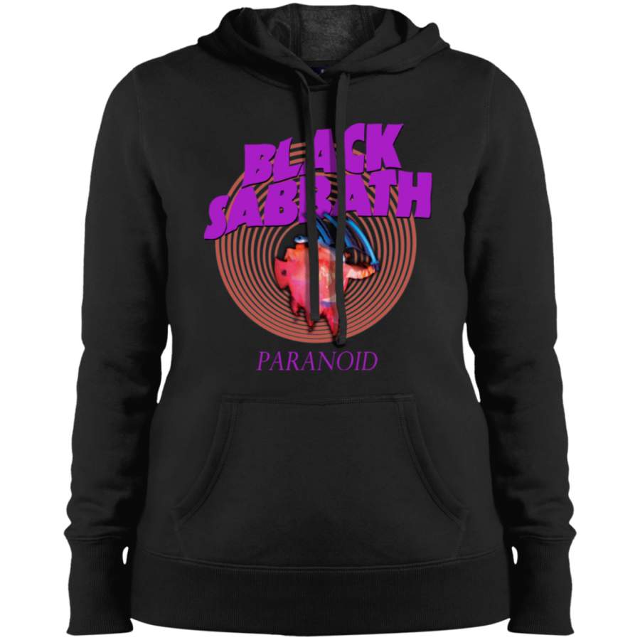 Black-Sabbath-Paranoid Ladies Pullover Hoodie