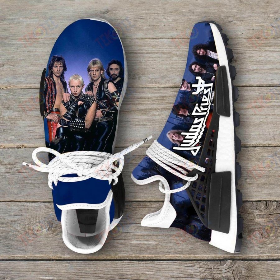 Mens Womens Judas Priest Rock Band Nmd Human Race Sneakers Shoes Rock Music Custom Print Footwear Sport Sneakers Tmt618