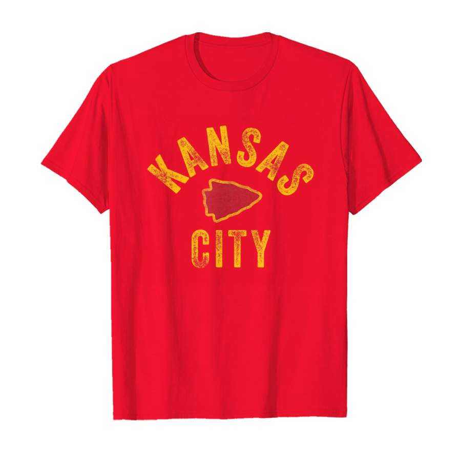 KC Kansas City Tribal Arrowhead T-Shirt