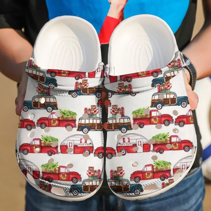 Camping Christmas V Crocs Crocband Clog Comfortable For Mens Womens Classic Clog Water Shoes