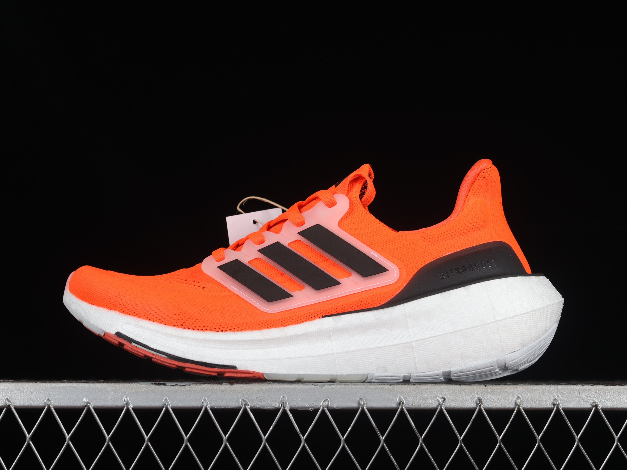 adidas Ultraboost Light Solar RedCore BlackCloud White Shoes Sneakers SNK175691686