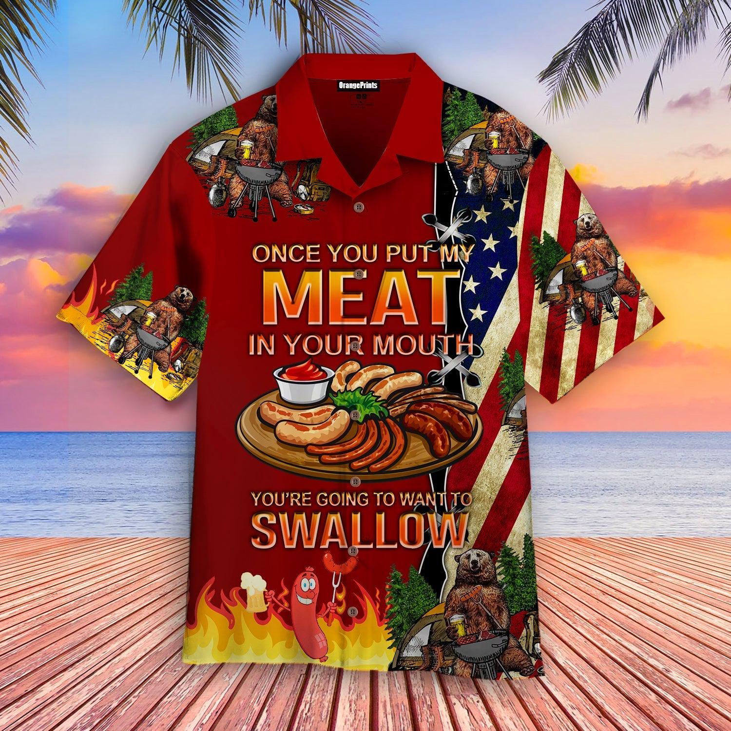 Camping Bear Put My Meat Want To Swallow Hawaii Shirt For Men Women Ha77199