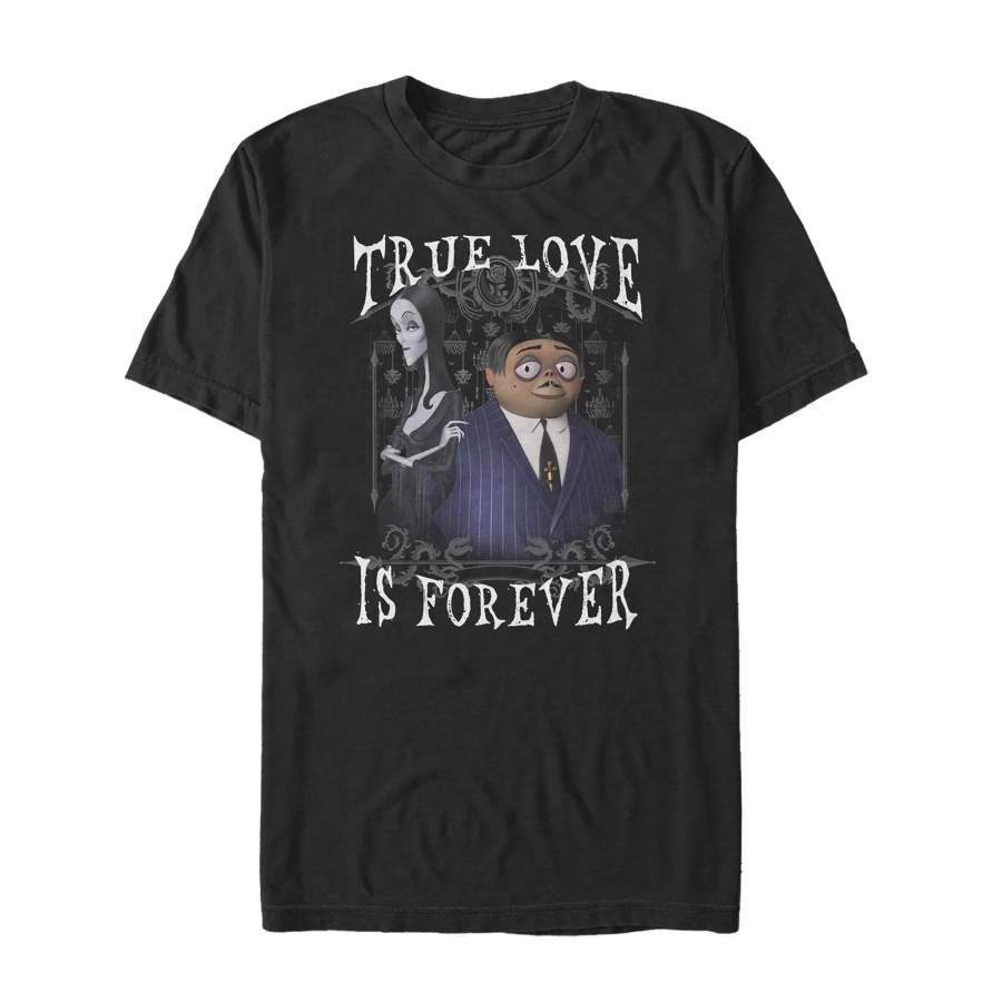 Addams Family Men’s True Love is Forever  T Shirt