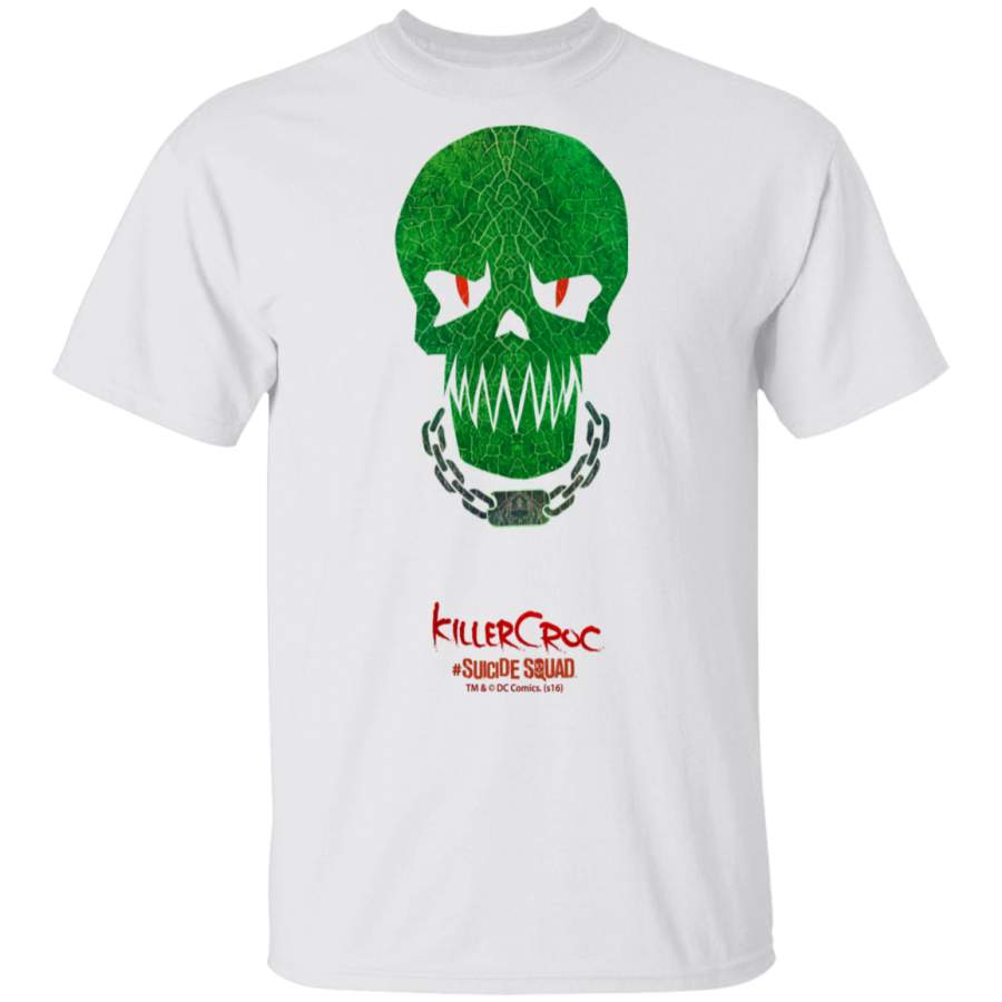 Suicide Squad Killer Croc Head Icon Harley Quinn T-Shirt Trending Dc Comics