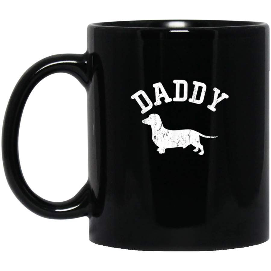 Daddy Miniature Dachshund vintage gift ideas for Dad Mug