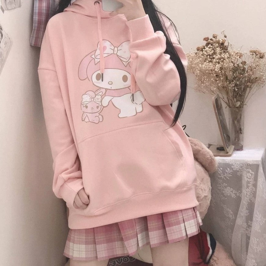 Winter Hoodie Anime Kawaii Cute Bunny