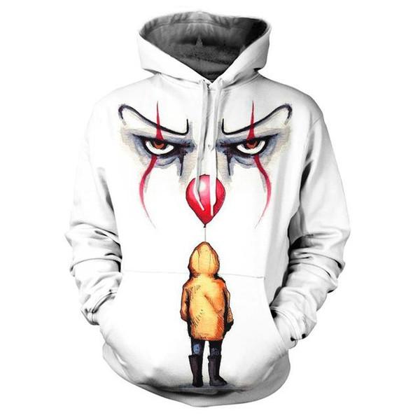 3D Printed Sweatshirt Hoodies – Suicide Squad Joker Hooded Pullover