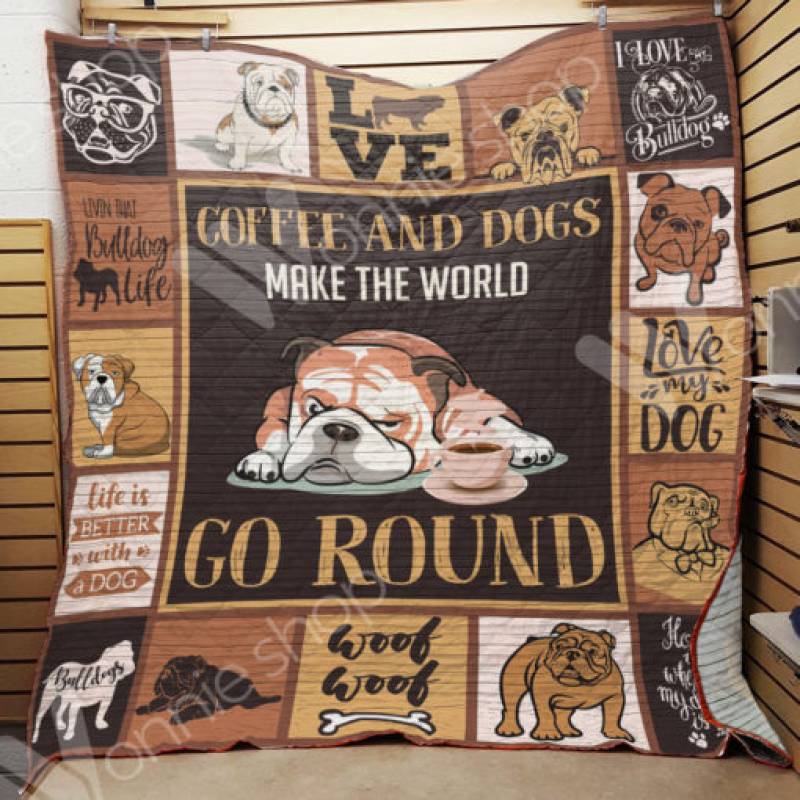 Bulldog Blanket AU0102 90O42