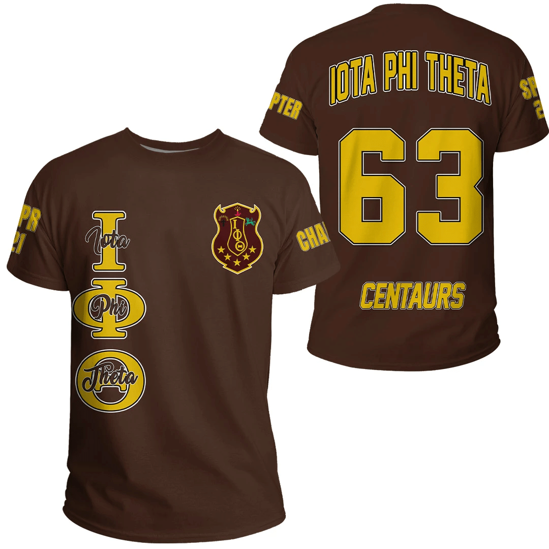 Wonderprint T Shirt Personalized Iota Phi Theta T Shirt Lt10