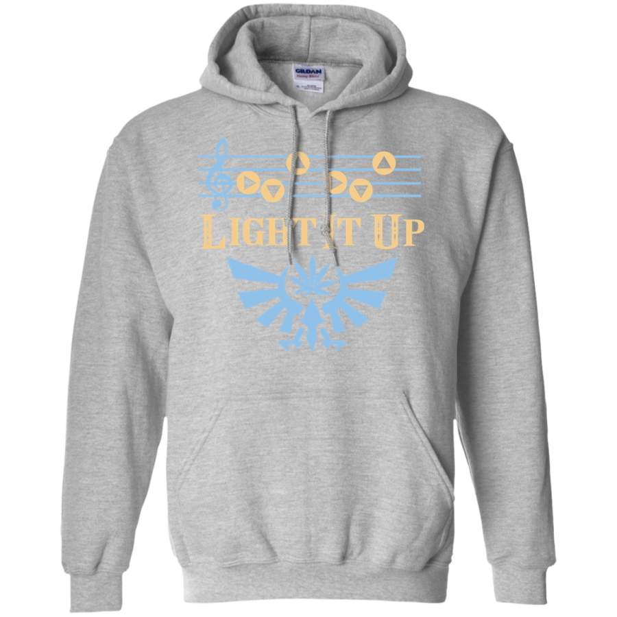 Zelda Light Up Up ‘Make It Rain’ Song Hoodie