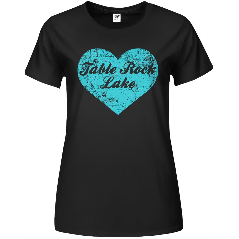 I Love Table Rock Lake Missouri Camping Gift Premium Womens Tshirts