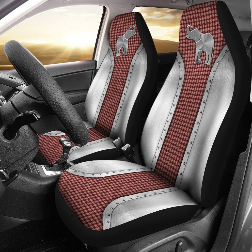 31CNVELP – Elephant Stained Metal Car Seat Covers