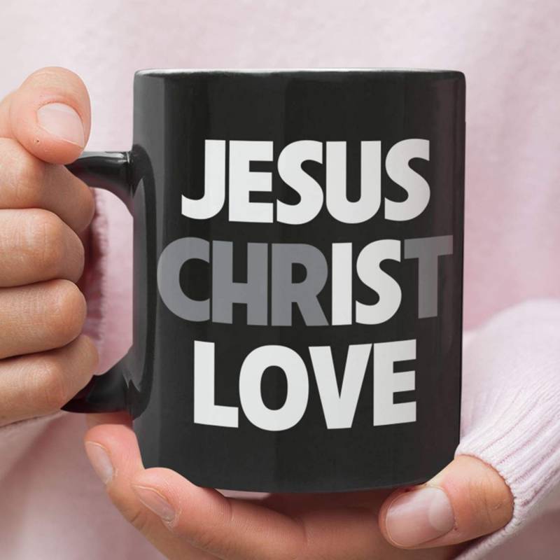 Jesus Christ Love coffee mug