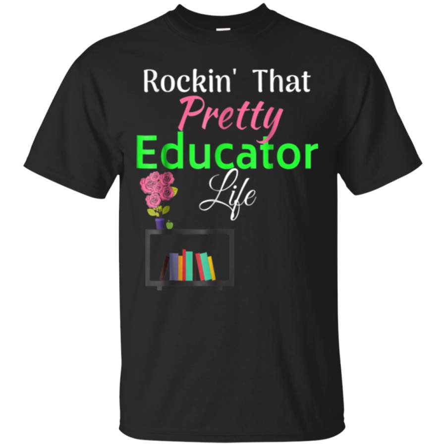 AGR AKA Educators Rock Womens Sorority Teachers Professors Shirt