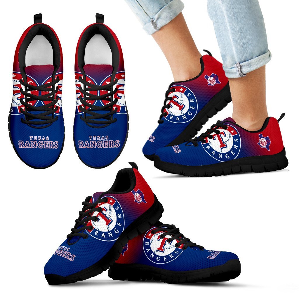 Awesome Unofficial Texas Rangers Sneakers