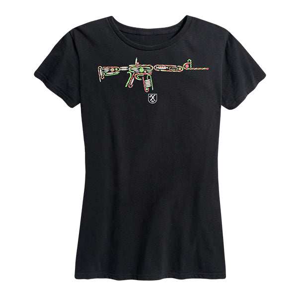 Women’S Candy Cane Ar Tee